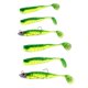 thumbnail image 3 of Señuelos de pesca de sábalo de 6 uds., cebo de pescado de plástico suave, cabeza de plantilla, LY1-01 Baoblaze Señuelo de pesca de sábalo, 3 of 8