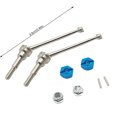 thumbnail image 4 of letairis Front Drive Shaft Coupler Kit 1:12 Remote Control Car Upgrade Parts Repair Modification Replacement for Wltoys 12423 12427 12428 Blue, 4 of 8