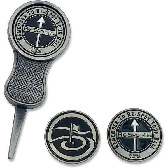 Single Prong Divot Repair Tool - Divot Tool with Removable Magnetic Ball Marker