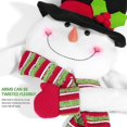 thumbnail image 2 of Adorno para árbol de Navidad, muñeco de nieve, Top Hugger para fiesta en el país de las maravillas, Acción de Gracias, Año Nuevo, decoraciones para árboles de Navidad, ornamento, 1, 2 of 5