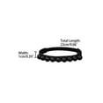 thumbnail image 3 of INSPIRE CHIC Women's Shoe Strap Belt Band with Pearls Elastic Shoe Strap Black M, 3 of 4