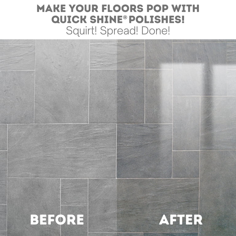 Quick Shine Multi-Surface Floor Finish, All-Purpose Polish, 27 Fl Oz photo 5
