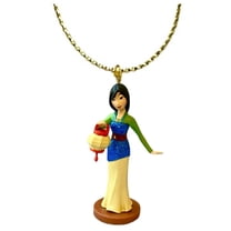 Mulan Princess Lantern 3” PVC Ornament Figure Figurine Disney Holiday Charm NEW