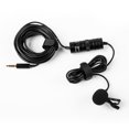 thumbnail image 1 of Micrófono Profesional Lavalier Yeacher 3,5 mm Cable 6 metros, 1 of 8