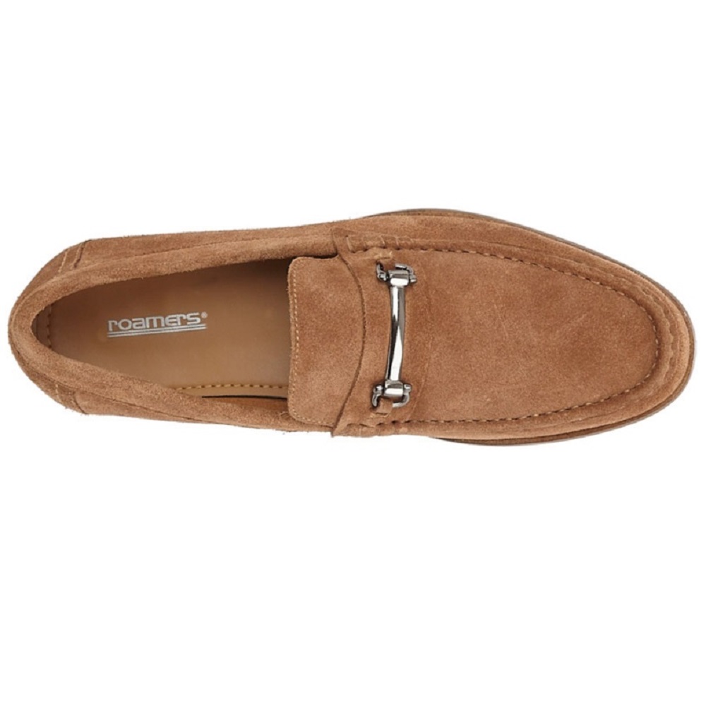 Roamers Mens Suede Slip-on Casual Shoes - image 2 of 2