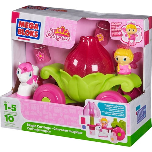 mega bloks princess carriage