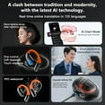 thumbnail image 3 of NE36 Audífonos Inalámbricos Audífonos de Traducción Bluetooth 6.0 en Tiempo Real para 134 Idiomas, Audífonos Traductores con Cancelación de Ruido, 3 of 12