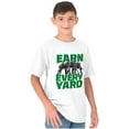 thumbnail image 5 of Football Athlete Earn Every Yard Boys Kids T Shirt Tees Tops Teen Brisco Brands S, 5 of 6