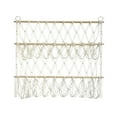 thumbnail image 1 of Rongfmy Stuffed Animals Storage Hammock Organizing Boho Soft Hanging Organizer Plush Toy beige, 1 of 9