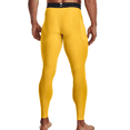 thumbnail image 4 of Licras Leggins Hombre Under Armour Heat Gear Amarilla Talla: Extra Grande, 4 of 6