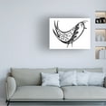 thumbnail image 2 of Canvas Wall Art - Randy Noble Fine Art 'Feathers' Wall Art for Living Room, Bedroom, or Office Décor by Trademark Fine Art - 47 x 35 Inches, 2 of 4