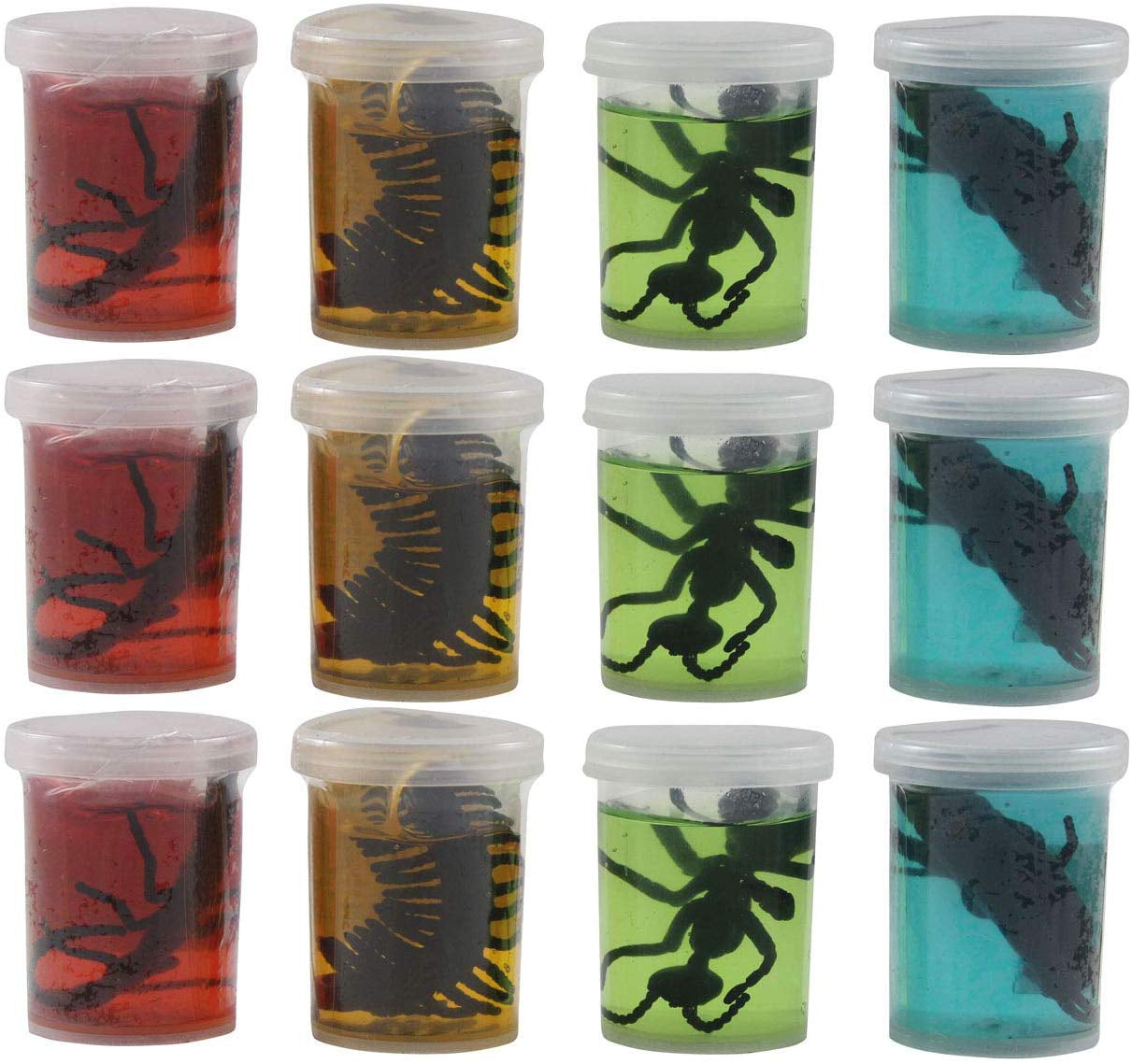 12 Insect Putty Eggs Party Favors Bag Fillers Tactile Sensory Play 