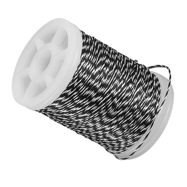 Portable Bowstring Thread, Wide Applicability Easy To Carry Durable Bowstring 120M Archery Accessories for Beautiful Hunting Bow Black,Blue,Red,White and Black