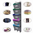 thumbnail image 5 of Homyfort Over The Door File Organizer Hanging File Folders, Wall Organizers A..., 5 of 5