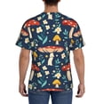 thumbnail image 2 of Rocae Colorful Mushrooms for Men's Moisture-Wicking Crew Tee - T-Shirt for Sports, Outdoor Activities, and Casual Wear, 2 of 9