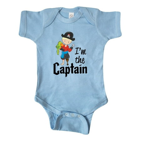

Inktastic I m the Captain- pirate boy Gift Baby Boy Bodysuit