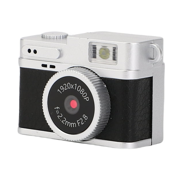 Mini Llavero De Cámara Digital 1080p 20mp Con Pantalla De 0.96 Pulgadas, Videocámara De Video Recargable USB Para El Ciclismo De Vije De Aventura Al Aire Libre, Luz Led, Tipo C