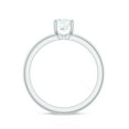 thumbnail image 2 of Rosec Jewels Certified Lab Grown 1 Ct Diamond Engagement Ring, EF-VS Quality, 10K White Gold, US 3.50, 2 of 8