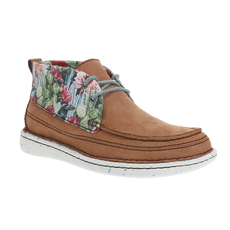 Justin Boots Womens Breezy Floral Chukka Ankle Boots - Walmart.com
