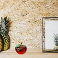 thumbnail image 5 of Jiibva Red Glass Apple Decorative Figurine, Home Tabletop Collectible Crystal Sculpture, 1 Pc, 5 of 7