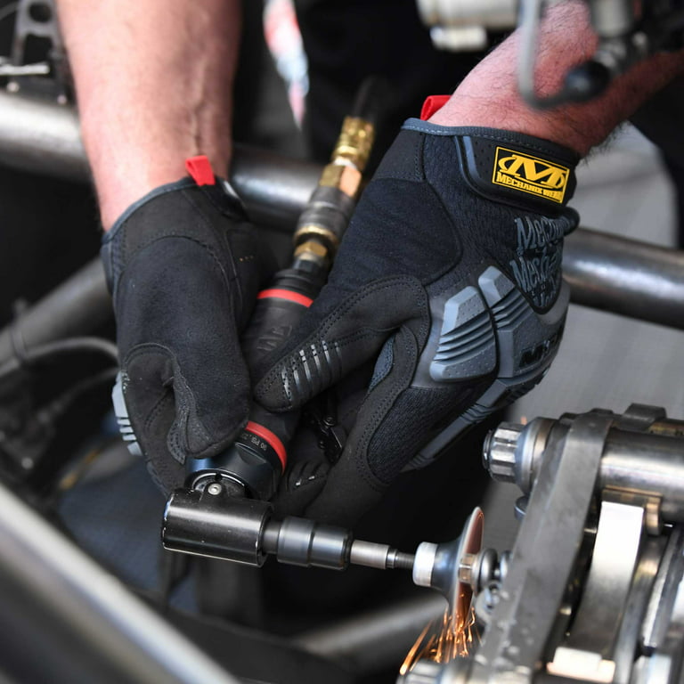 Mechanix Wear: M-Pact Tactical Gloves with Secure Fit, Touchscreen Capable  Safety Gloves for Men, Work Gloves with Impact Protection and Vibration