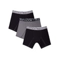thumbnail image 1 of Calzoncillos tipo bóxer Fruit of the Loom Performance Cooling para hombre, color negro y gris, 1 of 4
