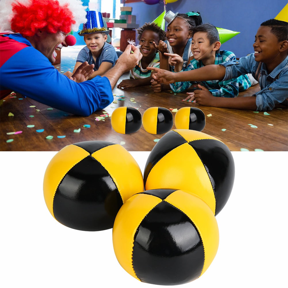 Details about   Thud Juggling Balls Juggling Ball Equipment Yellow Black for Beginner learning 