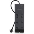 thumbnail image 2 of Belkin - 8-Outlet Low-Profile Surge Protector, 3550 Joules Protection, 12-Foot Cord, Black, 2 of 6