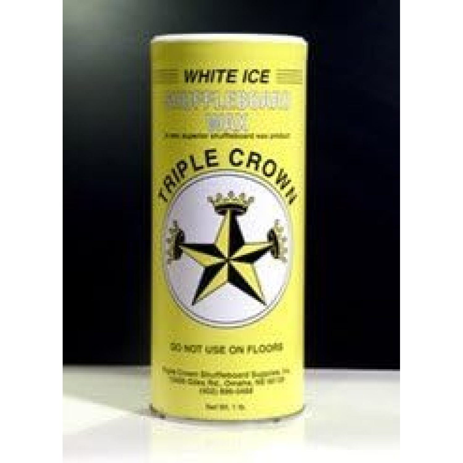 Triple Crown White Ice Table Shuffleboard Powder WaxSIX Pack
