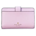 thumbnail image 2 of Kate Spade New York Women's Phoebe Refined Grain Leather Medium Wallet (Pink Horizon), 2 of 7