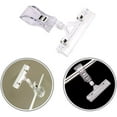 thumbnail image 4 of 16Pcs Clear Sign Clips Plastic Clip Holder Stand, Swivel Price Signs Tag, 4 of 7