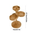 thumbnail image 4 of Pyaiiner Jewelry Organizer Multi-Layer Rotating Shelf Entry Key Organizer Solid Wood Desktop Jewelry Organizer Suitable For Jewelry Storage And Organization, 4 of 7