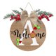 thumbnail image 1 of Decoración Navideña Para La Puerta Principal Letrero Navideño Individual Apellido Corona Para La Puerta Principal Para Todo El Año 26 Apellidos Alfabeto Colgador Para La Puerta Decoración Para La Pu, 1 of 3