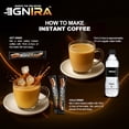 thumbnail image 6 of (5 pack) IGNIRA Himalayan Salted Cappuccino, Premium Instant  Coffees, Café Taste with Unique Flavor, No Soybeans, Focus Fire Energy, 20 Sticks (12.69 oz), 6 of 11