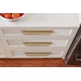 thumbnail image 2 of Amerock Ladera 10-1/16 inch (256mm) Center-to-Center Rectangle Champagne Bronze Cabinet Pull Backplate, 2 of 6