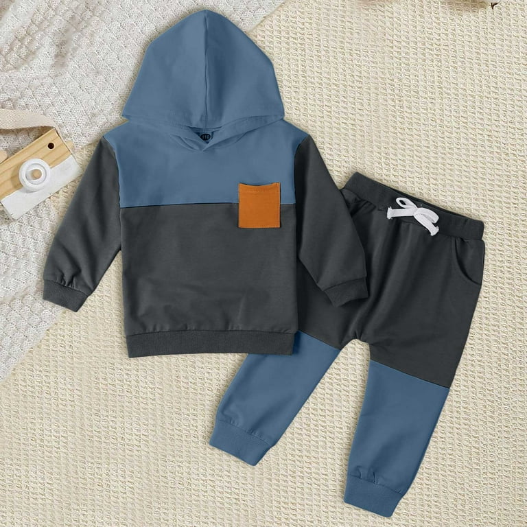 Zshosam Toddler Hoodie and Pants Set Toddler Infant Baby Boy