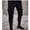 c01Black, variant on LNWUY Men's Fashion Solid Slim-fit Ripped Tapered Biker Jeans Pants Distressed Destroyed Jean Ripped Holes Skinny Denim Pants with Pocket Black S