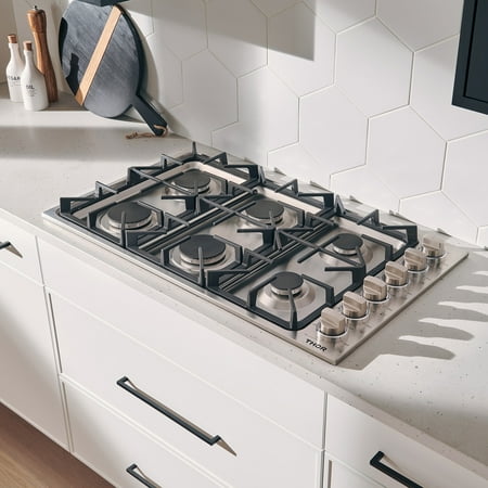 Thor Kitchen - 36" Drop-In Gas Cooktop - Stainless steel