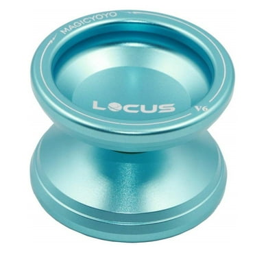 MAGICYOYO Locus V6 Yo-Yo - Aluminum Responsive YoYo - Great for Beginners (Light Blue)