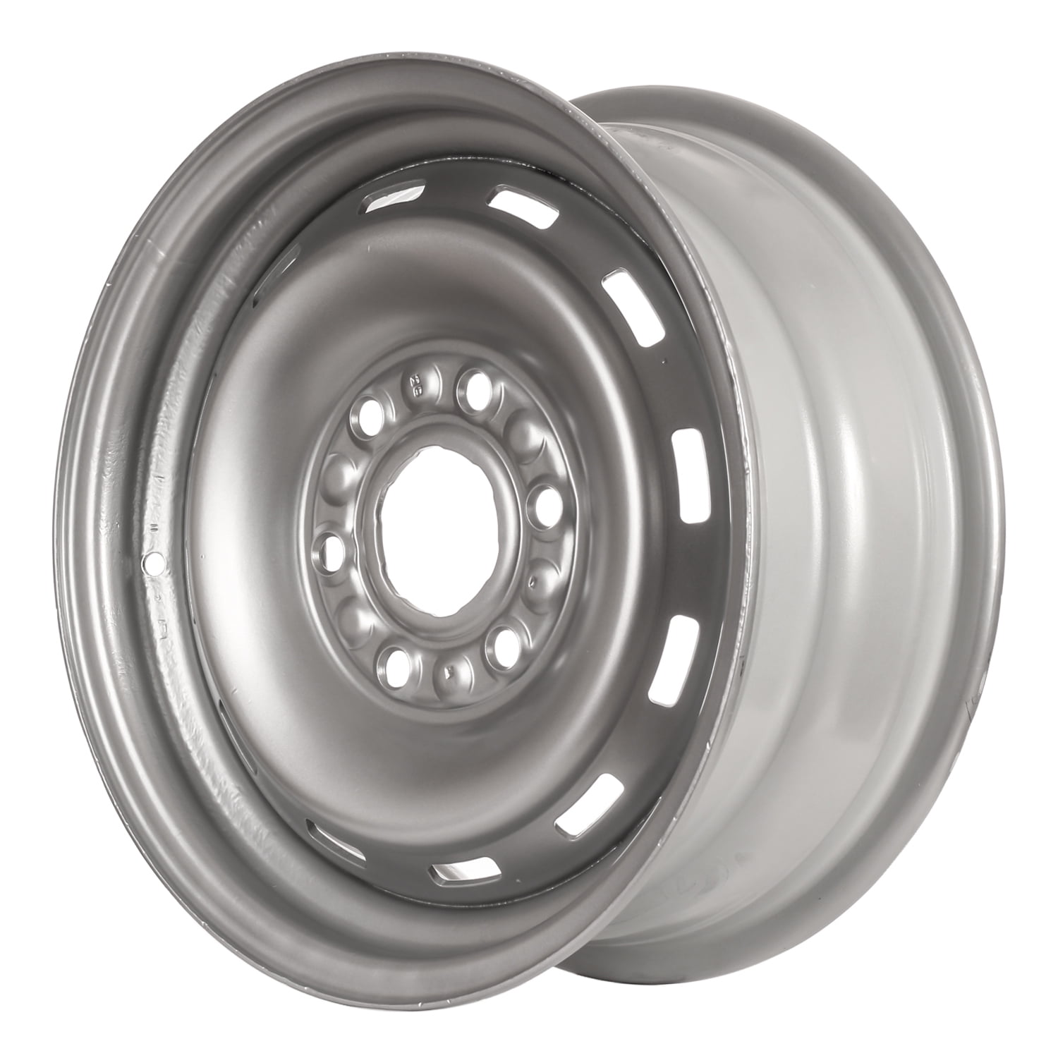 Action Crash Parts, 16 X 6.5 Reconditioned OEM Steel Wheel, Silver