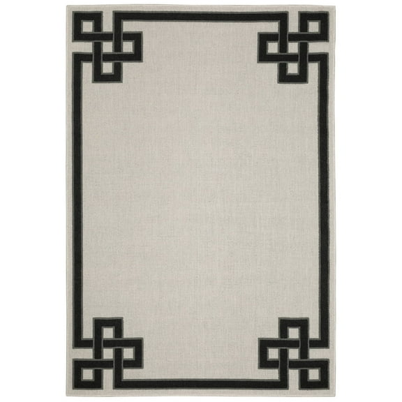 Oriental Weavers Torrey Area Rug 1530I Beige Angled Blocks 5' 3" x 7' 3" Rectangle
