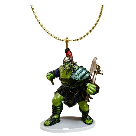 MARVEL HULK GLADIATOR 5″ PVC Ornament FIGURE Figurine Dangler Charm Detailed New
