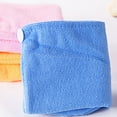 thumbnail image 5 of Happy Date 4Pcs Hair Towel Wrap for Women, Quick Dry Soft Microfiber Hair Drying Towel Bathing Hair Cap Absorbent Hair Turban for Drying Curly,Thick Long Hair, 5 of 9