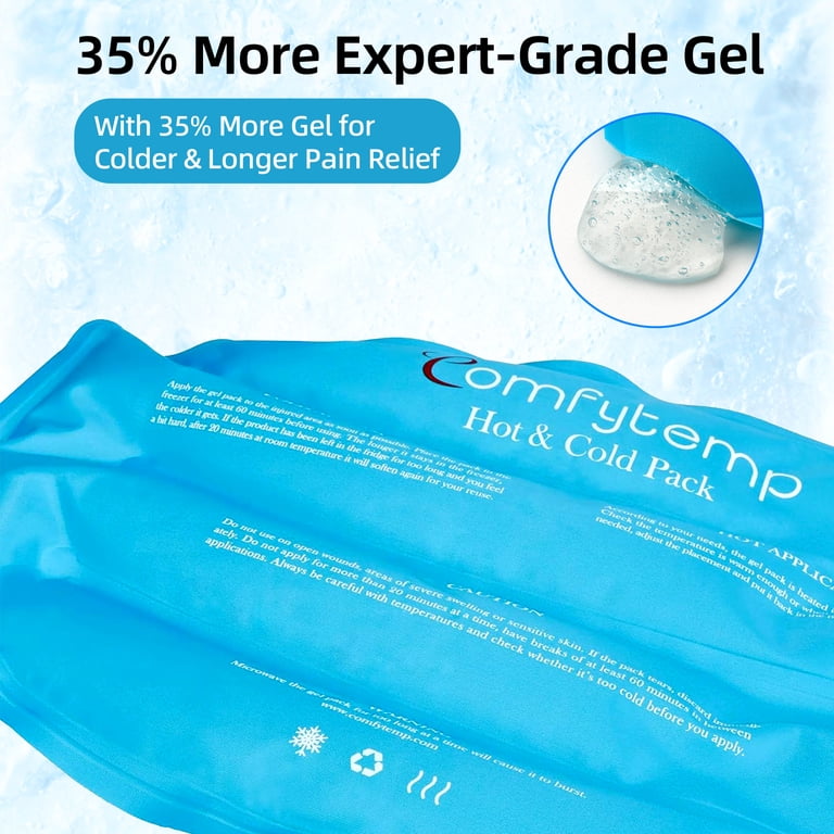 Comfytemp Large Reusable Gel Ice Pack for Back Pain photo 5