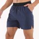 thumbnail image 1 of pstuiky Pantalones cortos de gimnasio, Pantalones cortos deportivos informales de secado rápido para hombre, con bolsillo de malla y cordón ajustable Pantalones cortos cargo, 1 of 8