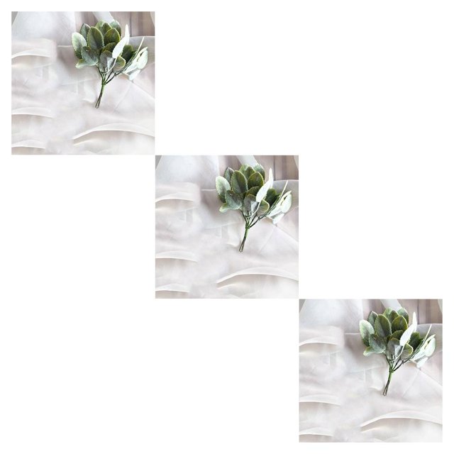 maskred 1/2/3/5 Plastic Simulation Flower Handmade Artificial Flower Handicraft Decorative Accessory No.01 3PCS