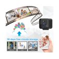 thumbnail image 3 of Cámara oculta inalámbrica WiFi Full HD 1080P Cámara de niñera con aplicación para teléfono móvil $ con visión nocturna Detección de movimiento PIR Pequeña seguridad, 3 of 3