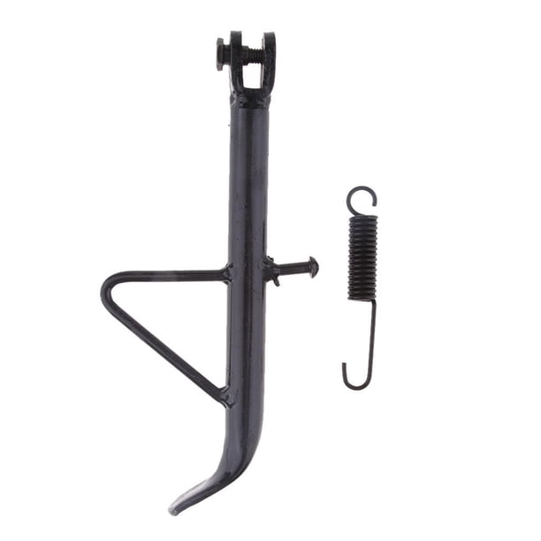 Scienceny Pata de cabra universal para motocicleta, estante de estacionamiento lateral, soporte para pie, Scooter, bicicleta eléctrica de 17cm Accesorios para motos 19 cm