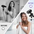 thumbnail image 4 of Soporte Ajustable para Secador de Pelo, de 74 A 150 cm, con Trípode y Clip Universal, Rotación de 360 Grados., 4 of 5