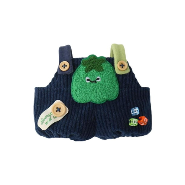 Pelele de peluche para niña Hugo Pimiento verde 15 cm